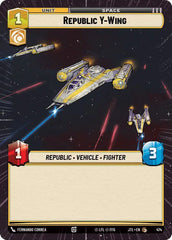 Republic Y-Wing (Hyperspace) - JTL-474 - Jump to Lightspeed
