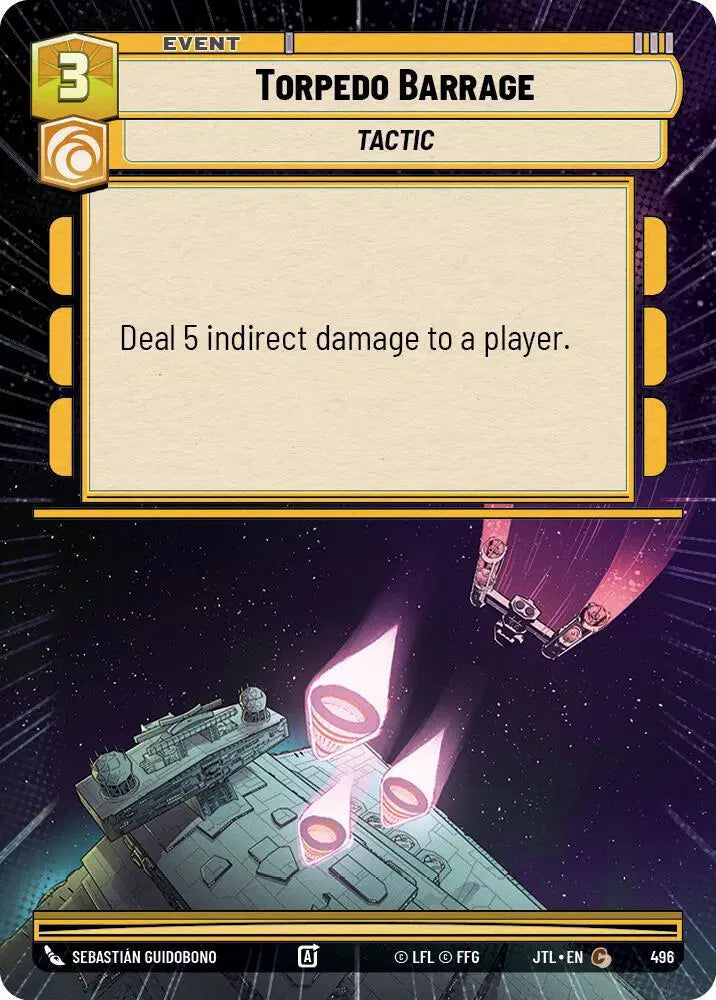 Torpedo Barrage (Hyperspace) - JTL-496 - Jump to Lightspeed