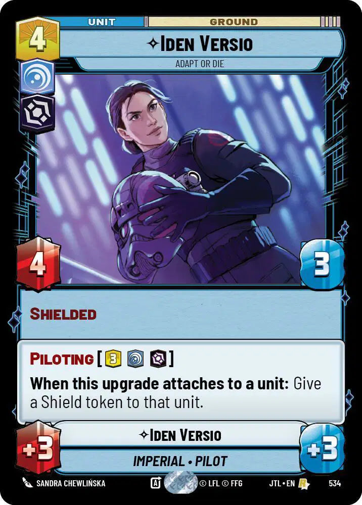 Iden Versio - Adapt or Die (Foil) - JTL-534 - Jump to Lightspeed