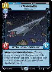 Annihilator - Tagge's Flagship (Foil) - JTL-539 - Jump to Lightspeed