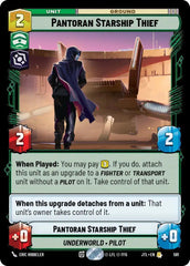 Pantoran Starship Thief (Foil) - JTL-581 - Jump to Lightspeed