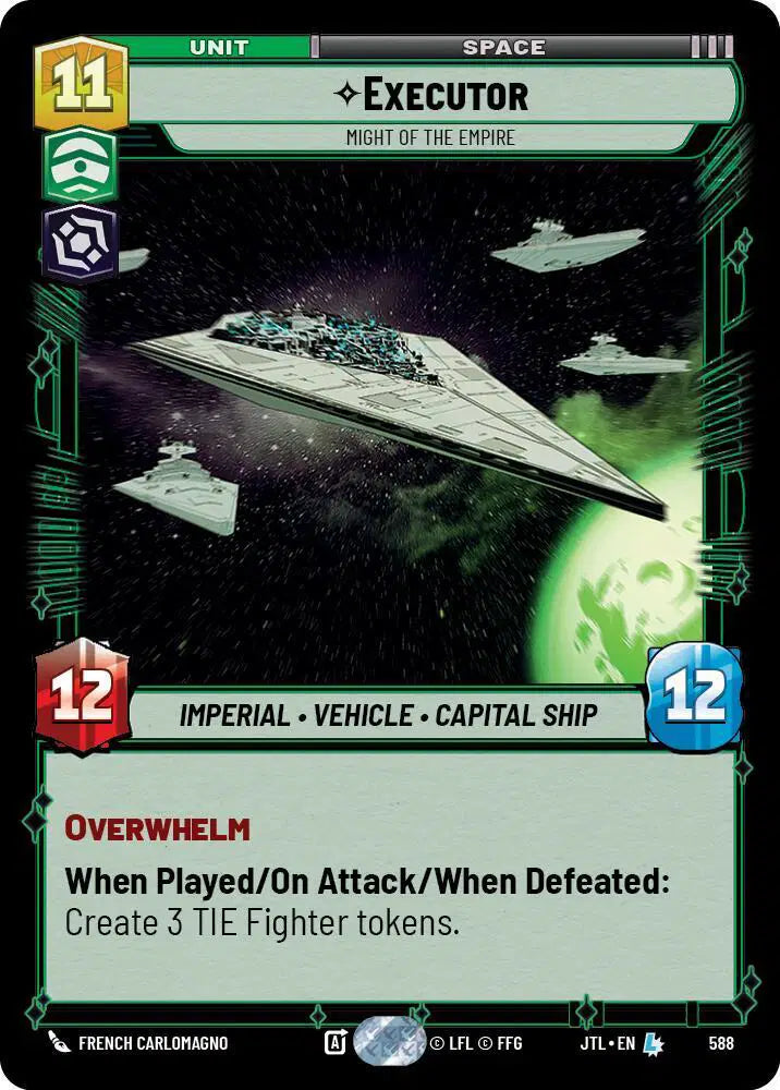 Executor - Might of the Empire (Foil) - JTL-588 - Jump to Lightspeed