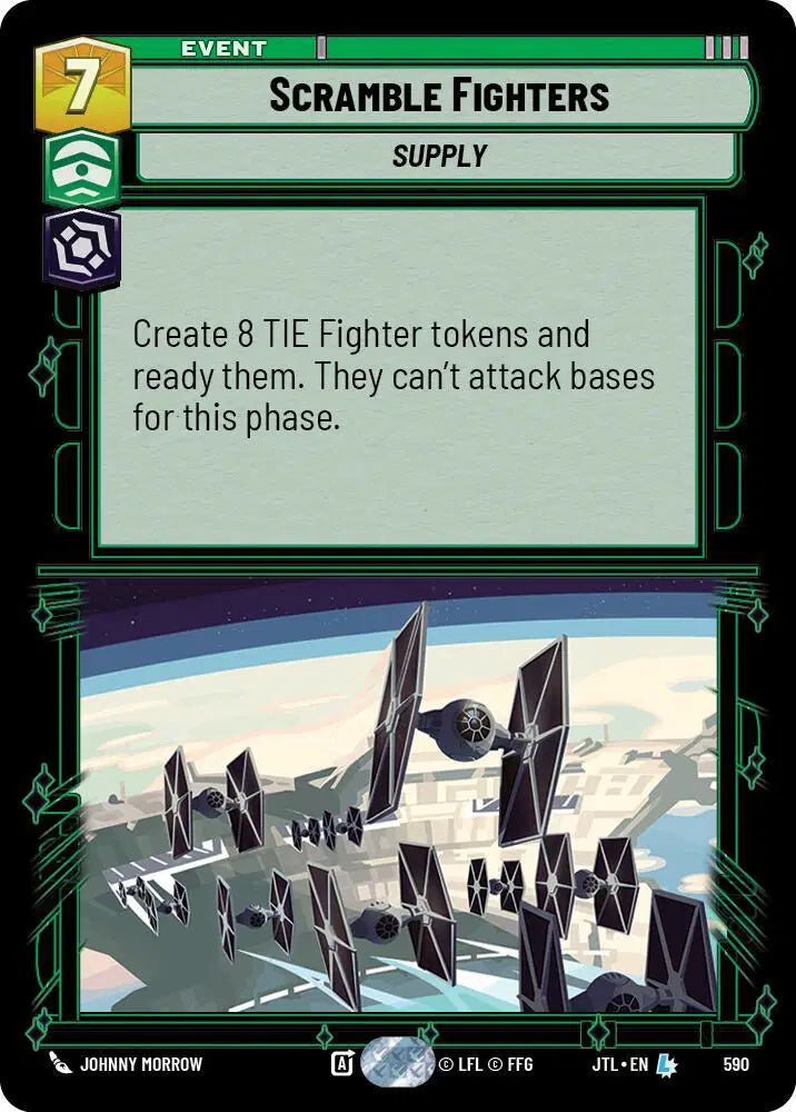 Scramble Fighters (Foil) - JTL-590 - Jump to Lightspeed