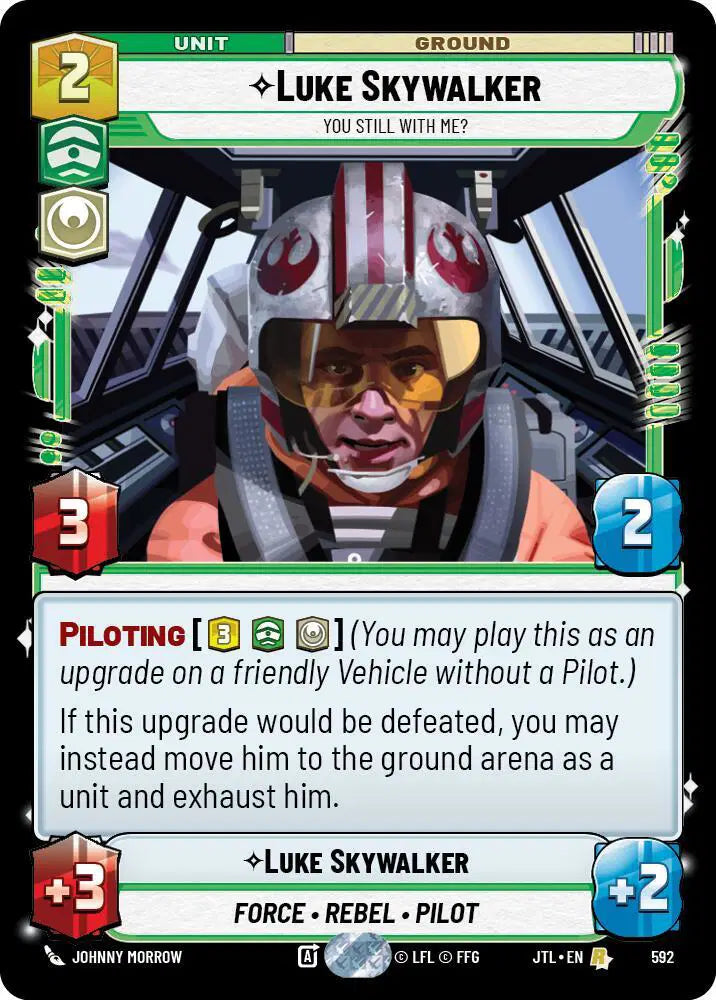 Luke Skywalker - You Still With Me? (Foil) - JTL-592 - Jump to Lightspeed