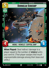 Dornean Gunship (Foil) - JTL-614 - Jump to Lightspeed