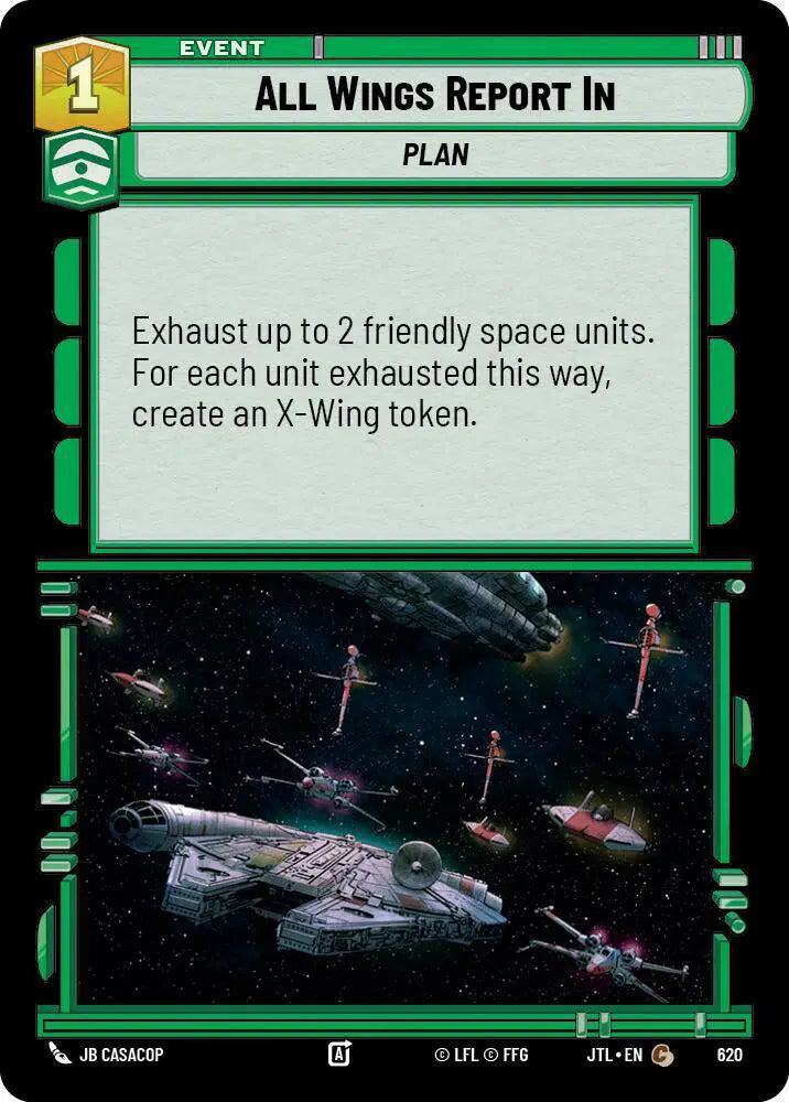 All Wings Report In (Foil) - JTL-620 - Jump to Lightspeed