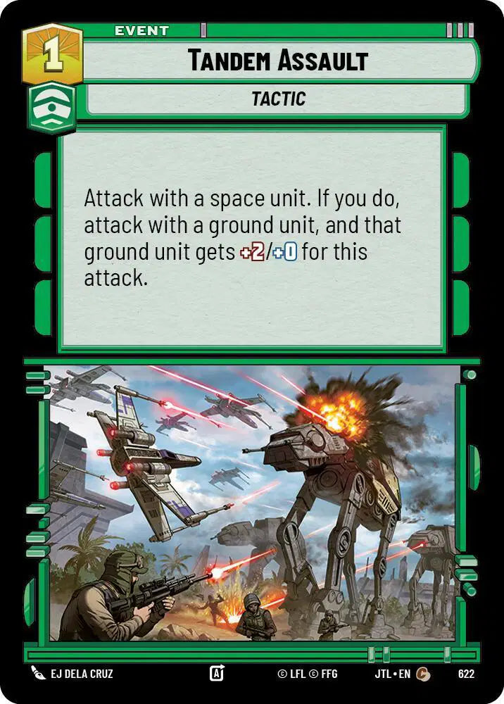 Tandem Assault (Foil) - JTL-622 - Jump to Lightspeed