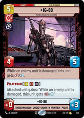 IG-88 - Murderous Phlutdroid (Foil) - JTL-639 - Jump to Lightspeed