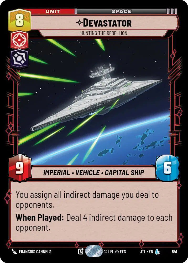 Devastator - Hunting the Rebellion (Foil) - JTL-641 - Jump to Lightspeed