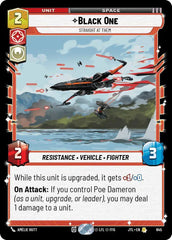 Black One - Straight At Them (Foil) - JTL-645 - Jump to Lightspeed