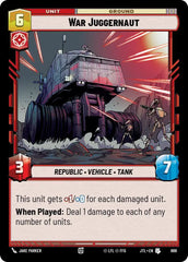 War Juggernaut (Foil) - JTL-668 - Jump to Lightspeed