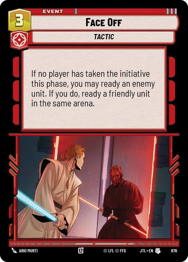 Face Off (Foil) - JTL-676 - Jump to Lightspeed