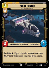 Mist Hunter - The Findsman's Pursuit (Foil) - JTL-684 - Jump to Lightspeed
