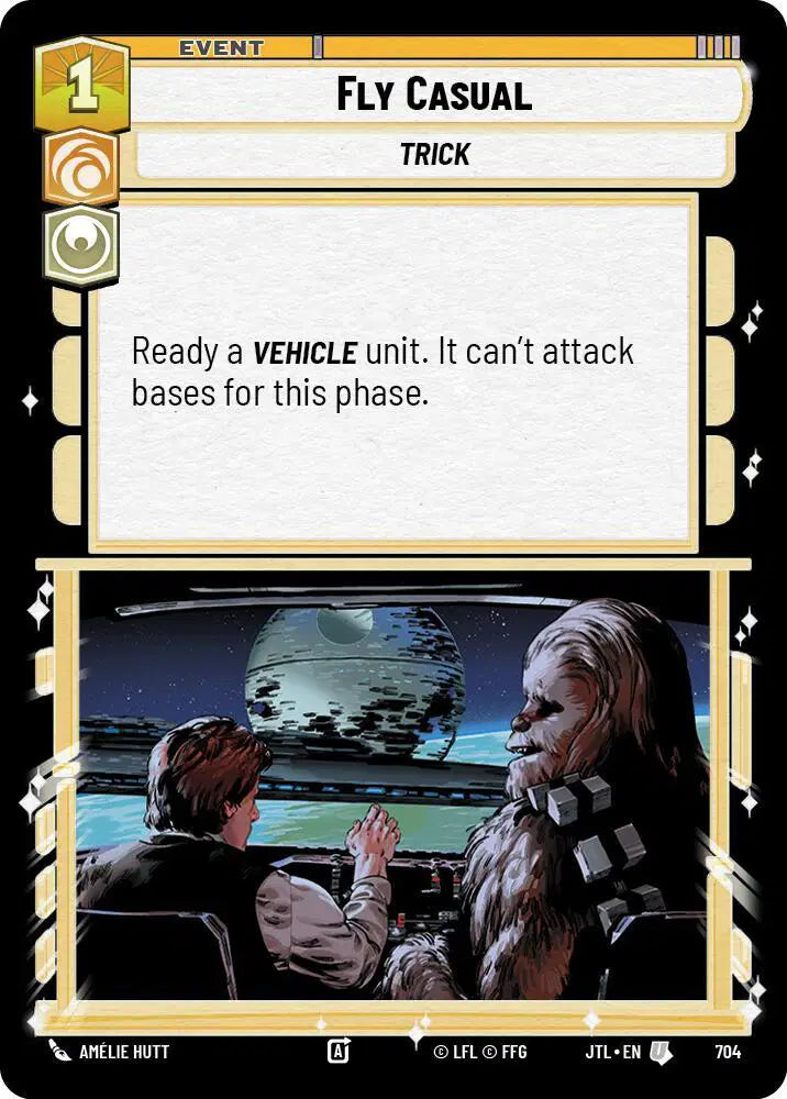 Fly Casual (Foil) - JTL-704 - Jump to Lightspeed