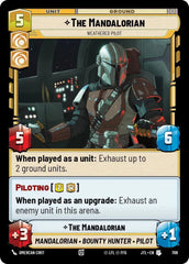 The Mandalorian - Weathered Pilot (Foil) - JTL-708 - Jump to Lightspeed