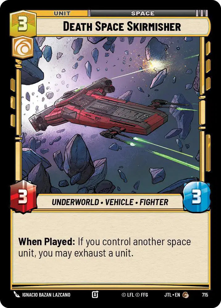 Death Space Skirmisher (Foil) - JTL-715 - Jump to Lightspeed