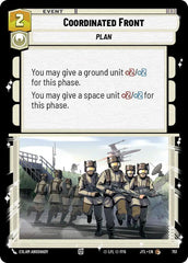 Coordinated Front (Foil) - JTL-751 - Jump to Lightspeed