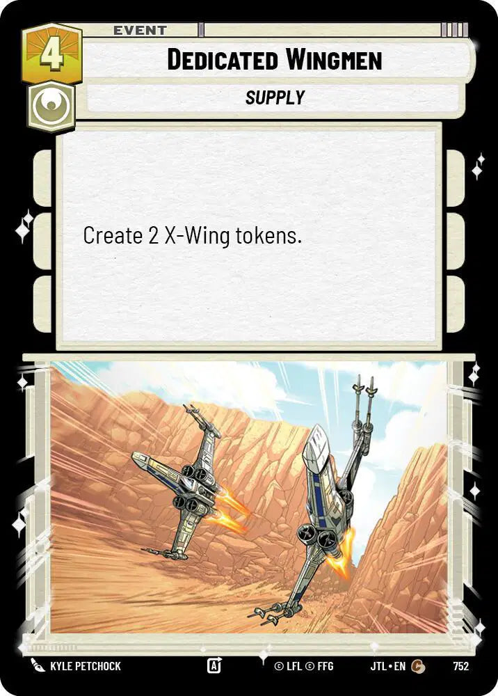 Dedicated Wingmen (Foil) - JTL-752 - Jump to Lightspeed