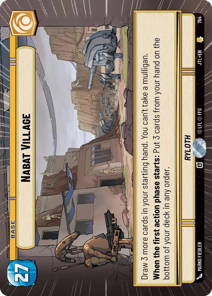 Nabat Village (Hyperspace Foil) - JTL-764 - Jump to Lightspeed