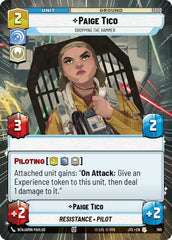 Paige Tico - Dropping the Hammer (Hyperspace Foil) - JTL-780 - Jump to Lightspeed
