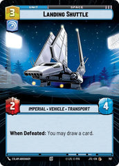 Landing Shuttle (Hyperspace Foil) - JTL-797 - Jump to Lightspeed