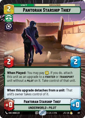 Pantoran Starship Thief (Hyperspace Foil) - JTL-817 - Jump to Lightspeed