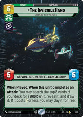 The Invisible Hand - Crawling With Vultures (Hyperspace Foil) - JTL-823 - Jump to Lightspeed