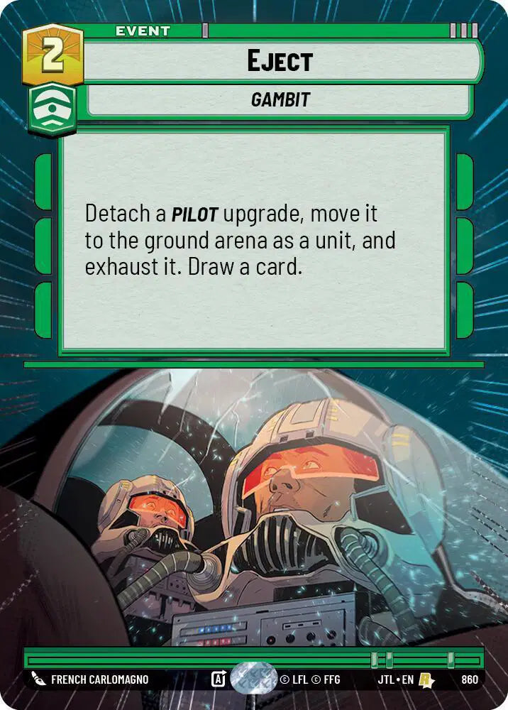 Eject (Hyperspace Foil) - JTL-860 - Jump to Lightspeed