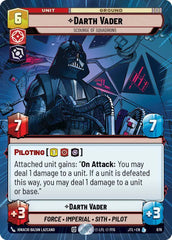 Darth Vader - Scourge of Squadrons (Hyperspace Foil) - JTL-876 - Jump to Lightspeed