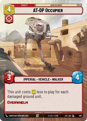 AT-DP Occupier (Hyperspace Foil) - JTL-897 - Jump to Lightspeed