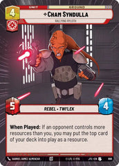 Cham Syndulla - Rallying Ryloth (Hyperspace Foil) - JTL-898 - Jump to Lightspeed