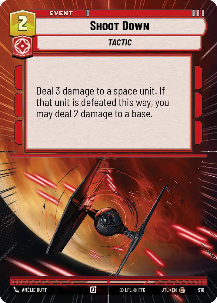 Shoot Down (Hyperspace Foil) - JTL-910 - Jump to Lightspeed