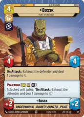 Bossk - Hunt By Instinct (Hyperspace Foil) - JTL-921 - Jump to Lightspeed