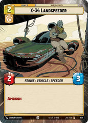 X-34 Landspeeder (Hyperspace Foil) - JTL-948 - Jump to Lightspeed