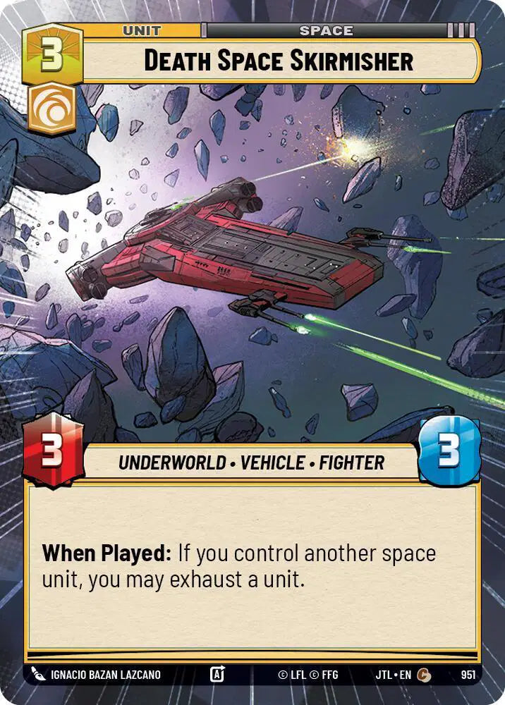 Death Space Skirmisher (Hyperspace Foil) - JTL-951 - Jump to Lightspeed