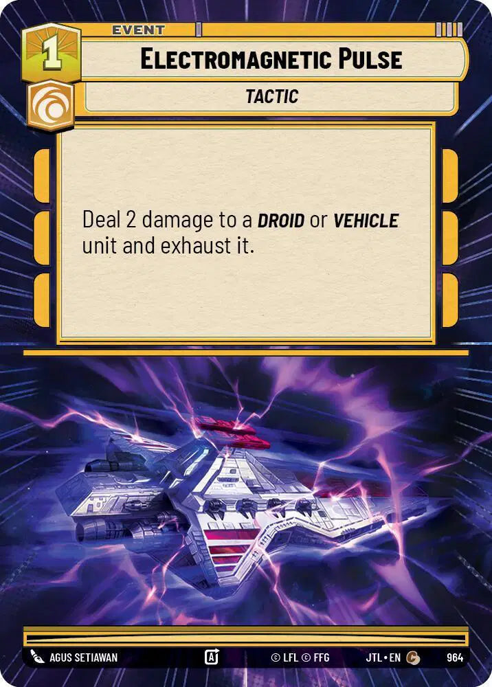 Electromagnetic Pulse (Hyperspace Foil) - JTL-964 - Jump to Lightspeed