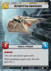 Retrofitted Airspeeder (Hyperspace Foil) - JTL-993 - Jump to Lightspeed