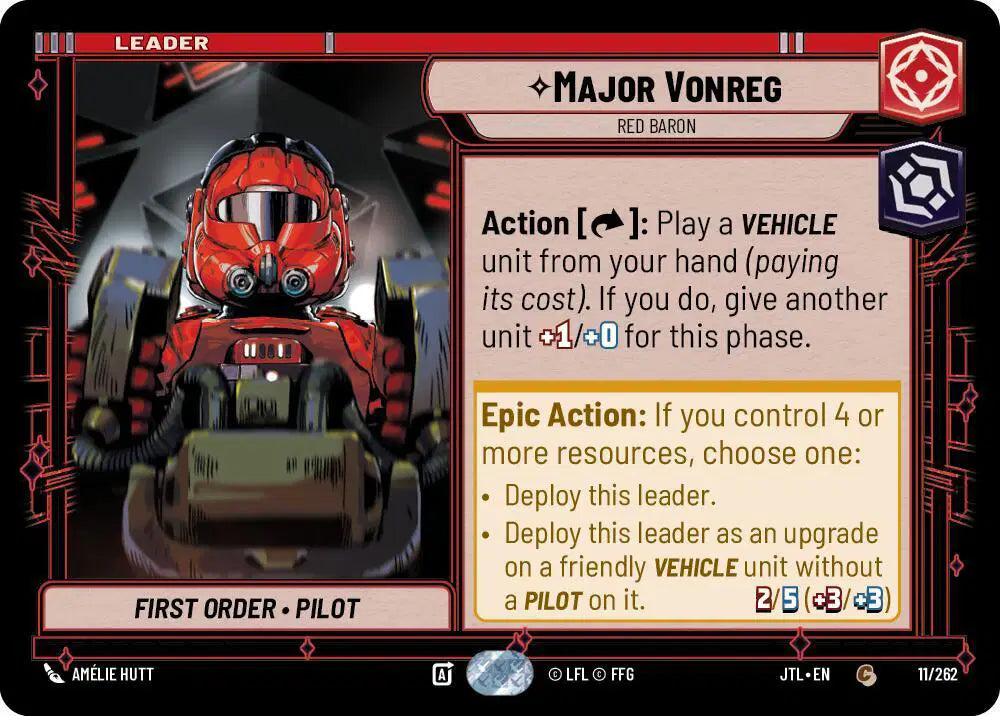 Major Vonreg - Red Baron - JTL-011 - Jump to Lightspeed