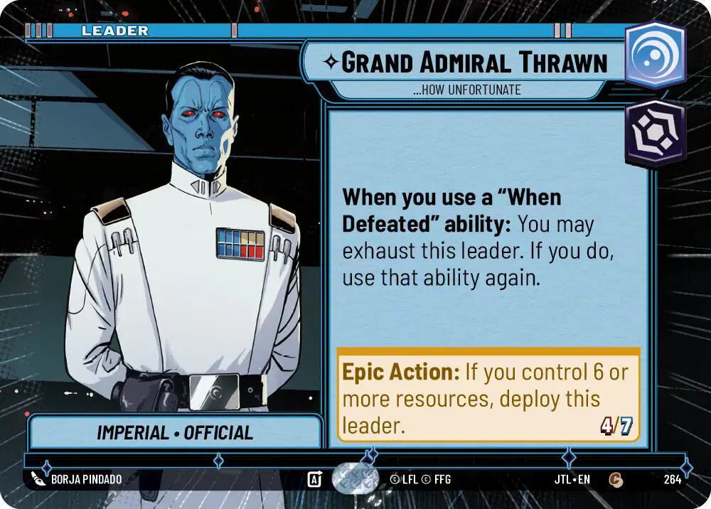 Grand Admiral Thrawn - ...How Unfortunate (Hyperspace) - JTL-264 - Jump to Lightspeed