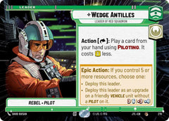 Wedge Antilles - Leader of Red Squadron (Hyperspace) - JTL-270 - Jump to Lightspeed