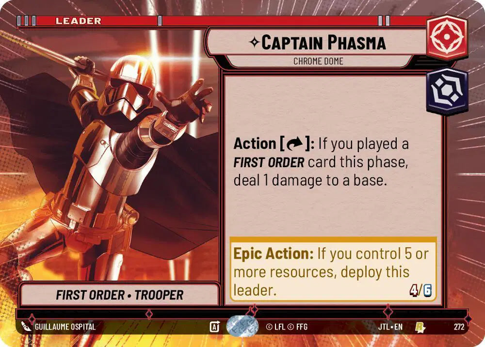 Captain Phasma - Chrome Dome (Hyperspace) - JTL-272 - Jump to Lightspeed
