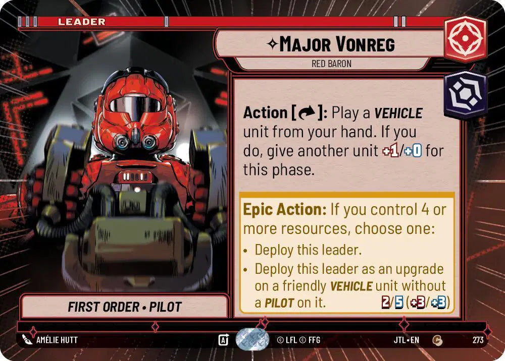 Major Vonreg - Red Baron (Hyperspace) - JTL-273 - Jump to Lightspeed