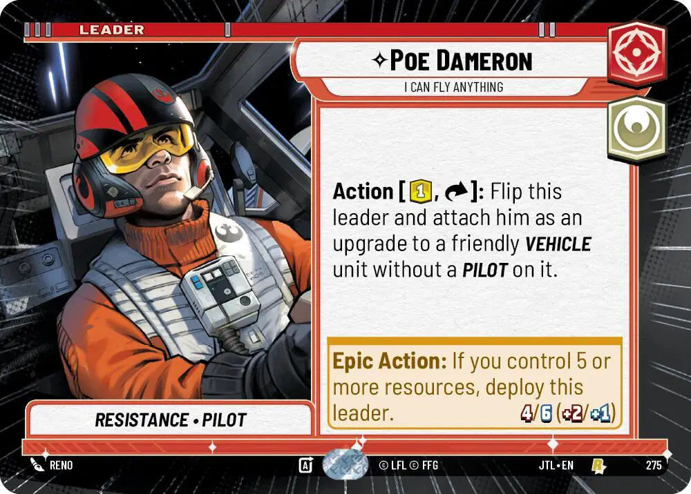Poe Dameron - I Can Fly Anything (Hyperspace) - JTL-275 - Jump to Lightspeed