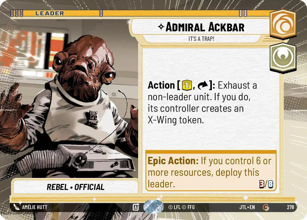 Admiral Ackbar - It's A Trap! (Hyperspace) - JTL-278 - Jump to Lightspeed