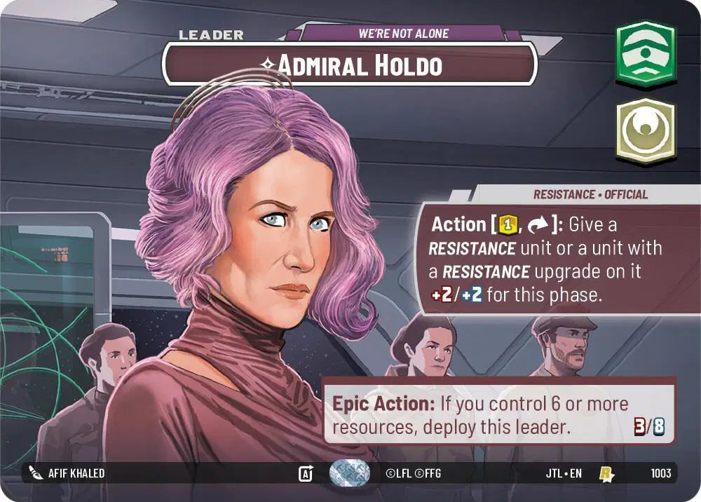 Admiral Holdo - We're Not Alone (Showcase) - JTL-1003 - Jump to Lightspeed