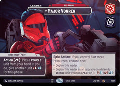 Major Vonreg - Red Baron (Showcase) - JTL-1007 - Jump to Lightspeed