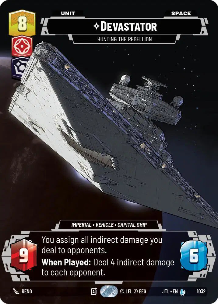 Devastator - Hunting the Rebellion (Prestige) - JTL-1032 - Jump to Lightspeed