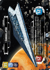 Annihilator - Tagge's Flagship (Prestige Foil) - JTL-1054 - Jump to Lightspeed