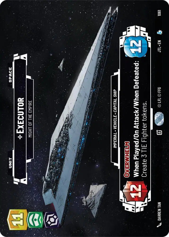 Executor - Might of the Empire (Prestige Foil) - JTL-1061 - Jump to Lightspeed