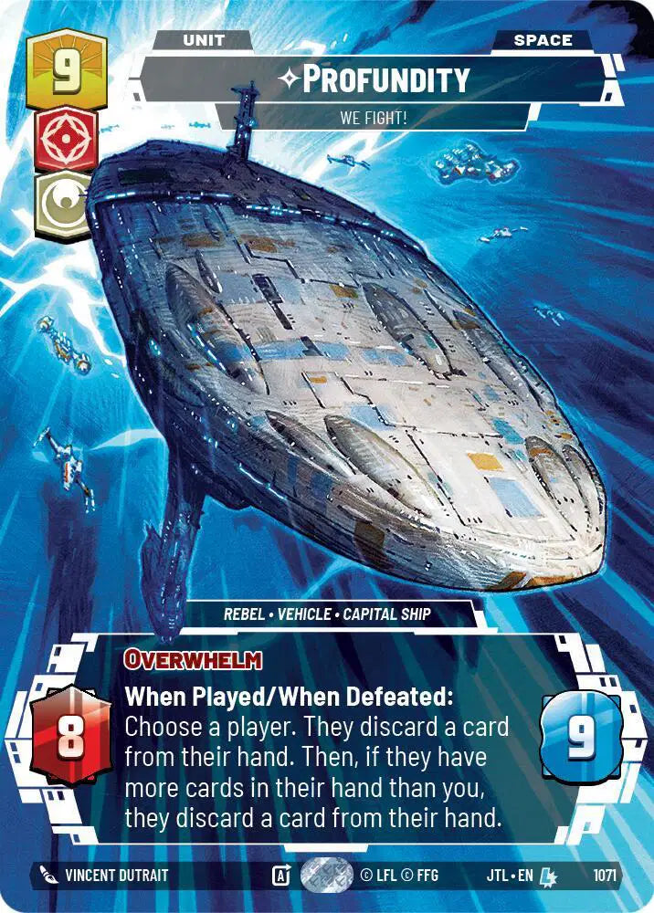 Profundity - We Fight! (Prestige Foil) - JTL-1071 - Jump to Lightspeed